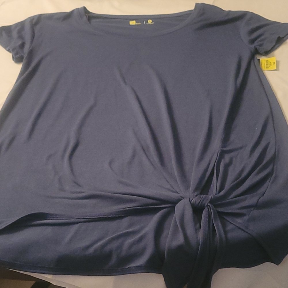 Workout/Shopping Top Size M Blue